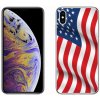 Pouzdro a kryt na mobilní telefon Apple Pouzdro mmCase Gelové iPhone XS Max - USA vlajka