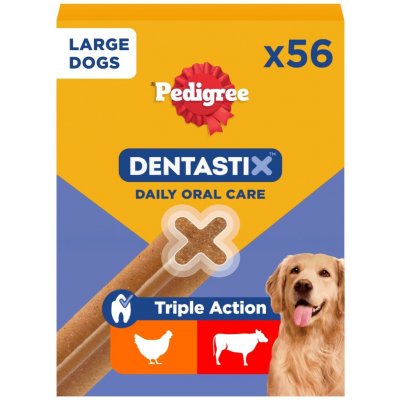 Pedigree Dentastix Daily Oral Care dentální velkých plemen 25 kg+ 56 Ks – Hledejceny.cz