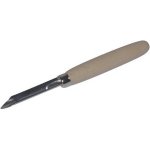 KOVEX Škrabka na zeleninu jednobřitá pravá, dřevěná rukojeť – Zboží Dáma