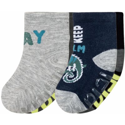 Lupilu Chlapecké termo ponožky 2 páry navy modrá šedá – Zboží Mobilmania