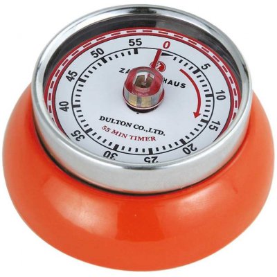 Kuchyňská magnetická minutka Speed Retro oranžová - Zassenhaus – Zboží Mobilmania