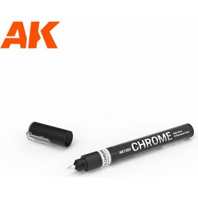 AK Interactive Metallic Liquid markers chrome – Zboží Dáma