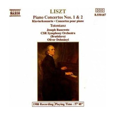 Franz Liszt - Piano Concertos Nos. 1 and 2 Totentanz CD – Hledejceny.cz