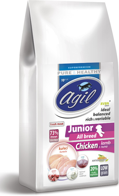 Agil Junior All Breed Chicken 10 kg