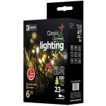 Emos D4AW04 CLASSIC vánoční řetěz 180 LED zelený drát 18m časovač teplá bílá IP44 – Hledejceny.cz