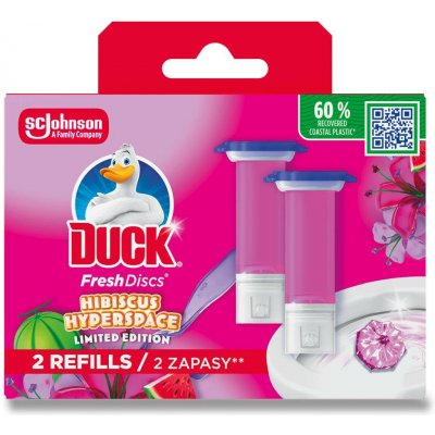 DUCK Fresh Discs Hibiscus Hyperspace Refill 2× 36 ml – Zboží Mobilmania