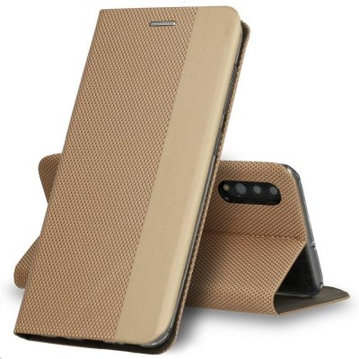 Vennus SENSITIVE Book Xiaomi Mi 10T Lite / Redmi Note 9T Pro / Note 9 Pro 5G zlaté – Zbozi.Blesk.cz