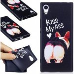 Pouzdro Matty gelové Sony Xperia XA1 - Kiss my ass – Hledejceny.cz