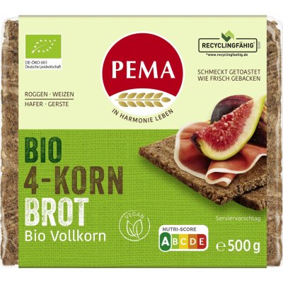 Pema Vícezrnný chléb Bio 500 g – Zboží Dáma
