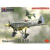 Sběratelský model Kovozávody Prostějov Dewoitine D.510 British SSSR ChinaKPM0185 1:72