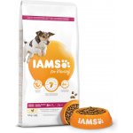 Iams Dog Senior Small & Medium s kuřecím masem 12 kg – Hledejceny.cz