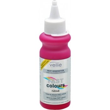 Vellie Fast Colours gelová barva na vlasy růžová 80 ml