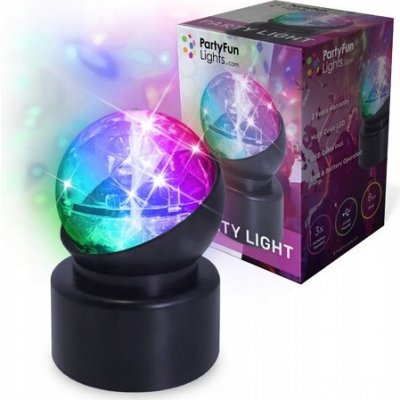 Zrcadlová koule Party Fun Lights Mini párty lampa PartyFunLights 20 mm – Zboží Dáma
