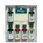 Kneipp oleje do koupele levandule meduňka eukalyptus rozmarýn jalovec pomeranč 6 x 20 ml dárková sada – Sleviste.cz