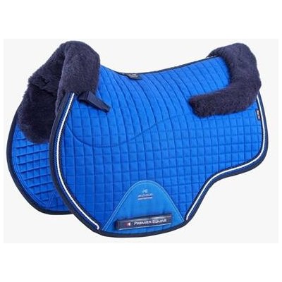 Premier Equine Dečka podsedlová královská modrá s modr. beránkem – Zboží Dáma