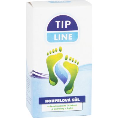 Tip line koupelová sůl deo. antibakteriální 200 g