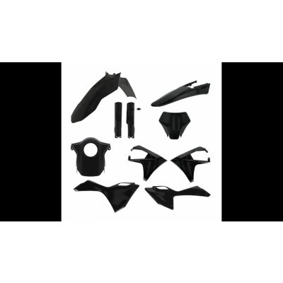 Sada plastů Acerbis pro Gas Gas MC 24-26 Mcf 24-26 černá | Zboží Auto