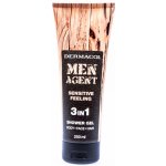 Dermacol Men Agent Sensitive Feeling sprchový gel 3 v 1 250 ml – Hledejceny.cz