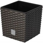 Prosperplast Rato low květináč 17 cm čokoláda – Hledejceny.cz