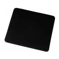 Premiumcord Podložka pod myš textilní - černá, pmt-black