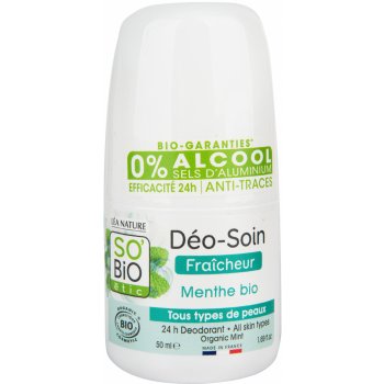 SO’BiO étic BIO Deodorant přírodní 24h Tolerance+ s aloe vera 50 ml
