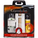 Cachaca Velho Barreiro 39% 0,7 l (dárkové balení 2 sklenice) – Sleviste.cz