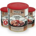 Max Deluxe Adult kostky libové svaloviny s játry 800 g – Sleviste.cz