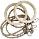 Spartan Dřevěné gymnastické kruhy 18 cm – Zboží Dáma