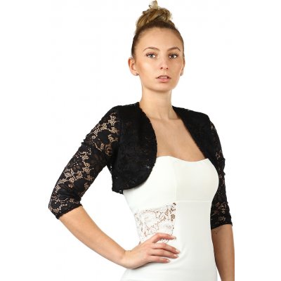 TopMode.cz krajkové bolerko s 3/4 rukávem 517575 – Zboží Dáma