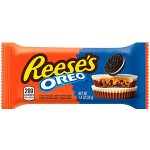 Reese's košíčky s čokoládou a bílým krémem plněné arašídovým máslem s kousky Oreo 39 g – Sleviste.cz