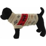 Dog Fantasy Winter Tale Vánoční pletený se soby – Sleviste.cz