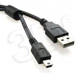 Gembird CCP-USB2-AM5P-1 USB 2.0 mini 5pin, 0,3m – Zboží Mobilmania