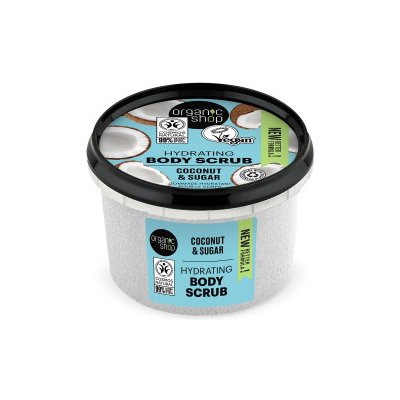 Organic Shop tělový peeling Kokos 250 ml – Zboží Dáma