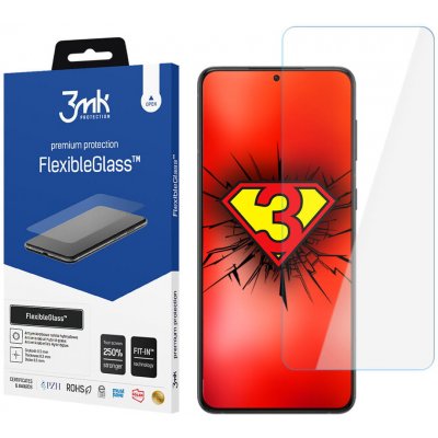 3mk FlexibleGlass Samsung Galaxy S22 5G průhledné sklo 163741 – Zboží Živě