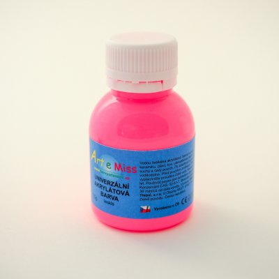 Artemiss Univerzální barva lesklá Neon září pod UV světlem 70g 84 Neon zelená – Hledejceny.cz