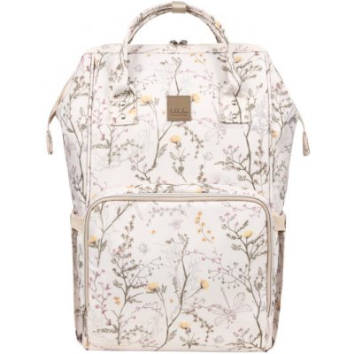 KikkaBoo batoh Siena Luxe Secret Garden Beige – Zboží Dáma