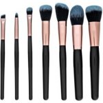 Mimo Makeup Brush Set Black 7 ks sada štětců – Zboží Dáma
