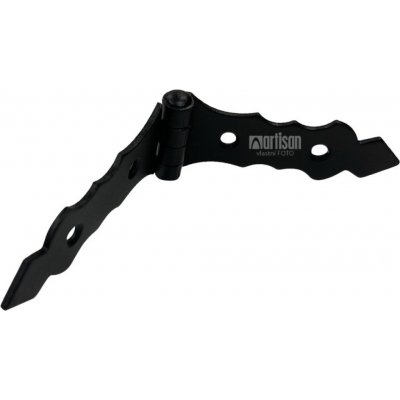 Domax ZOF 150 Dekoratívní závěs francouzský C 150x34x2,0 černý – Sleviste.cz