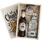 dárková dřevěná bedna pro pivaře Cheers malá – Zboží Mobilmania