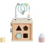 eliNeli Dřevěná kostka s aktivitami Zvířátka, 29 cm – Zboží Mobilmania