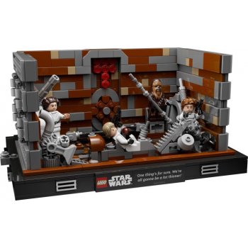 LEGO® Star Wars™ 75339 Drtič odpadků Hvězdy smrti diorama