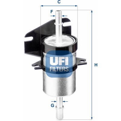 UFI Palivový filtr 31.740.00 – Zboží Mobilmania