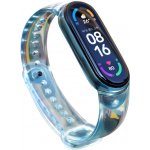 1Mcz Transparent řemínek Xiaomi Mi Band 5/6/7 35060X – Zboží Živě