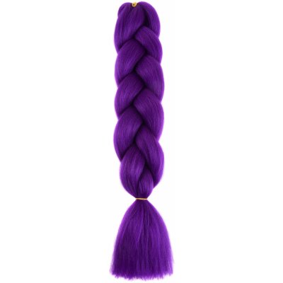 Kanekalon Rumi- barevné copánky - fialové A35 – Zboží Dáma