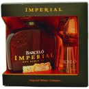 Ron Barceló Imperial 38% 0,7 l (dárkové balení 2 sklenice)