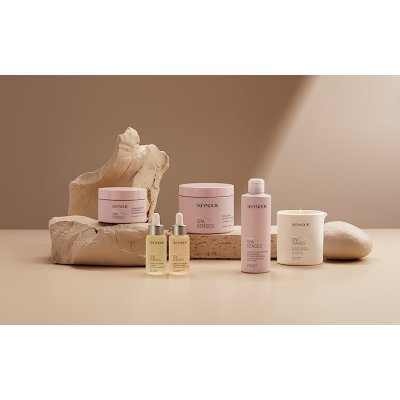 Skeyndor Spa Senses Set - Pomerančový peeling 200 ml + sezamový peeling 200 ml + 2 x tělový zábal 200 ml + olej 200 ml + krém 200 ml Dárková sada – Zboží Mobilmania