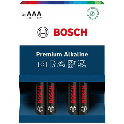 Bosch LR03PA4B/00 Premium Alkaline AAA 4 ks – Zboží Živě