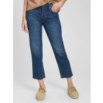 GAP Straight High Rise Jeans dámské modré – Zbozi.Blesk.cz