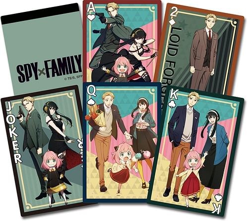 Hrací karty Spy x Family Forger Family