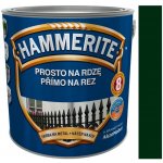 Akzo Nobel Hammerite přímo na rez hladký-tmavě zelený,2,5 l – Hledejceny.cz